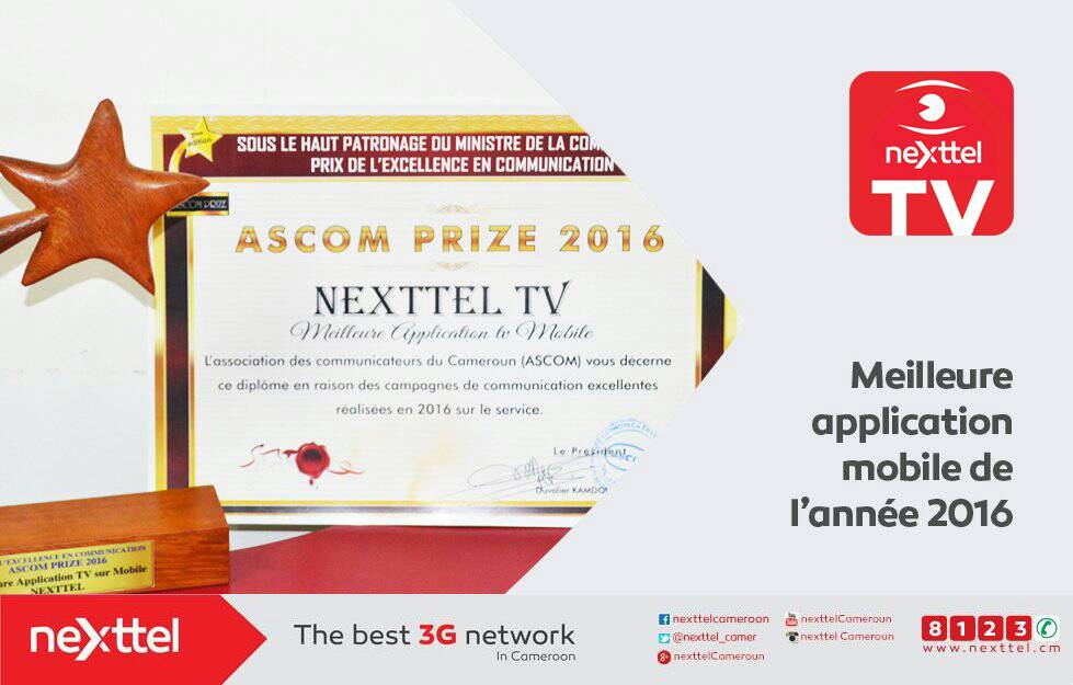 NexttelTV - Best mobile app in Cameroon 2016